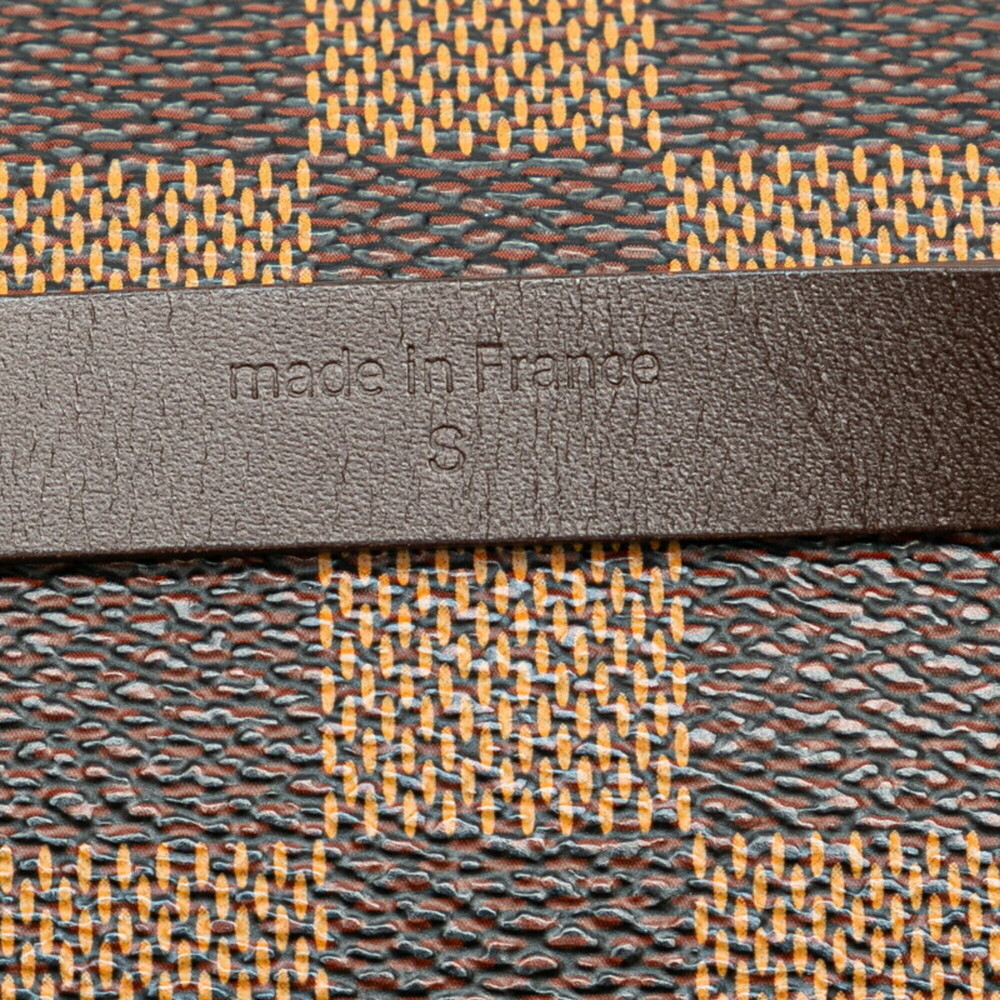 LOUIS VUITTON Brown Damier Leather Pochette Pouch - Picture 5 of 8